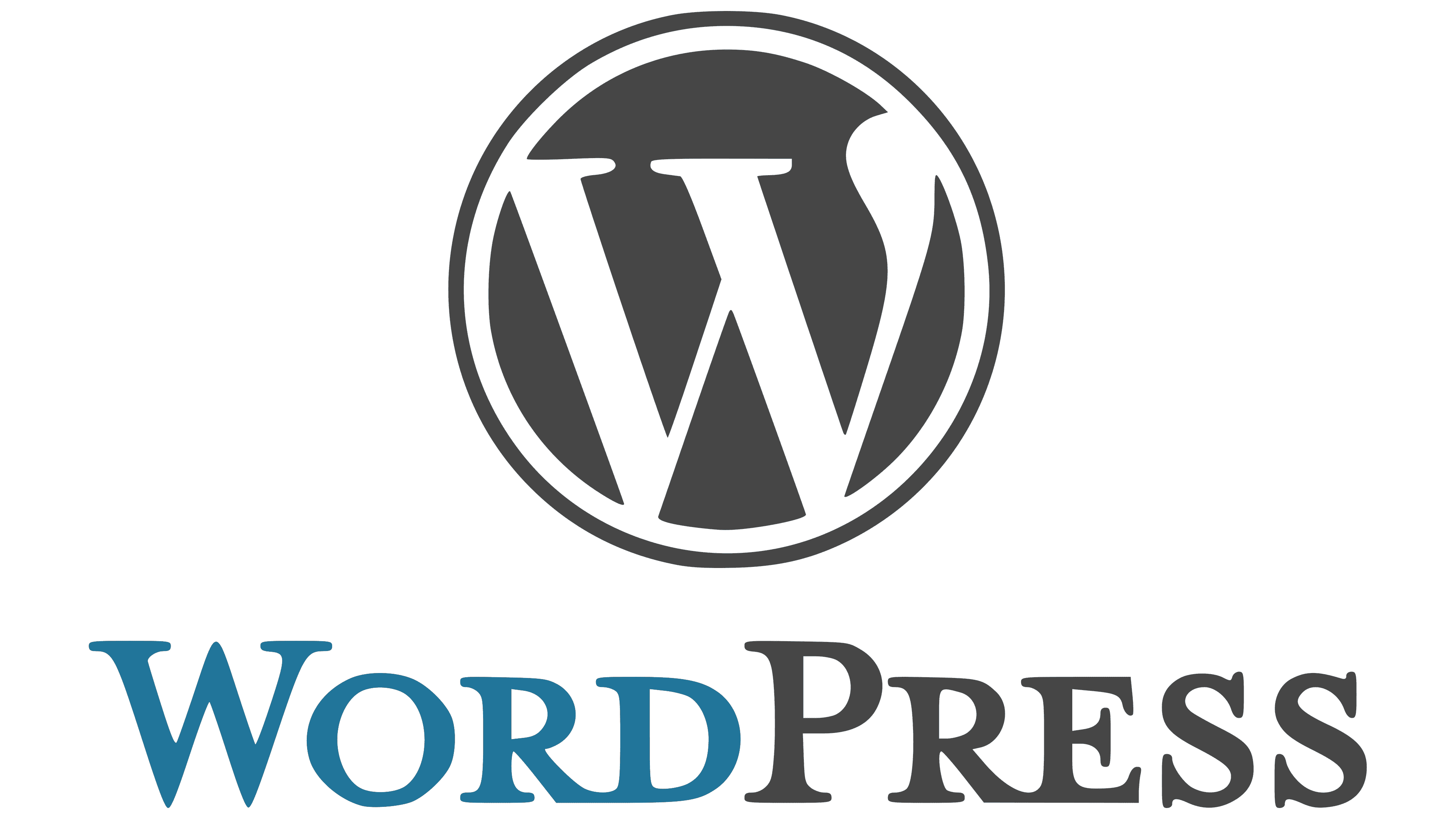 WordPress CMS Logo