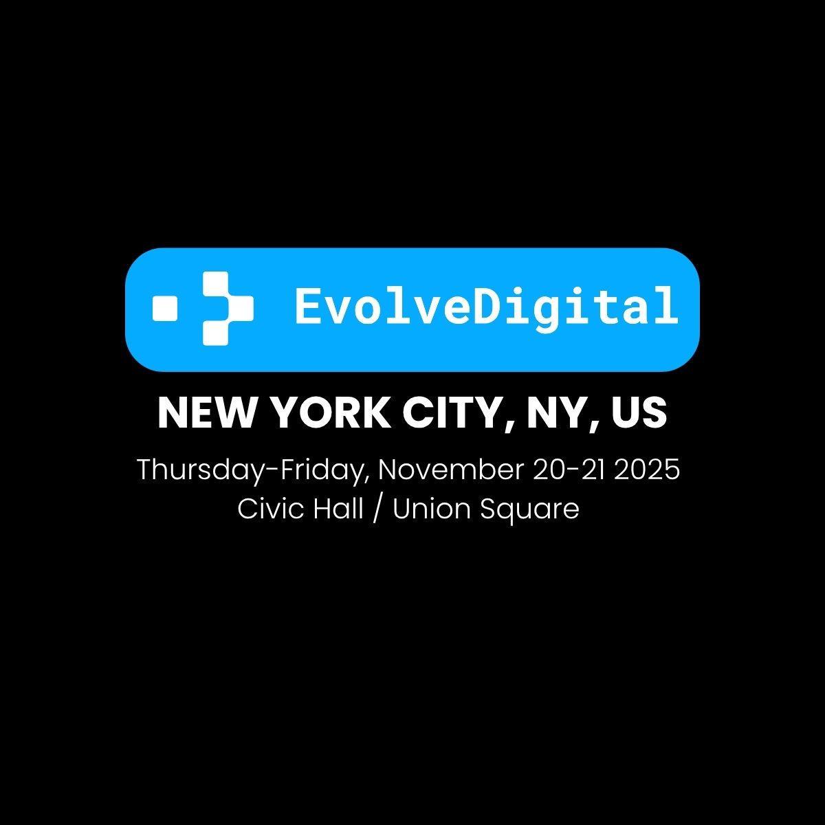EvolveDigital New York 2025