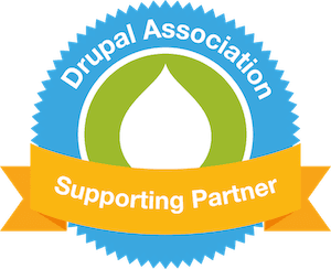 Drupal Association Supporting Partner Badge
