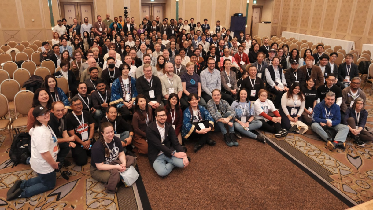 Group photo from DrupalCon Nara