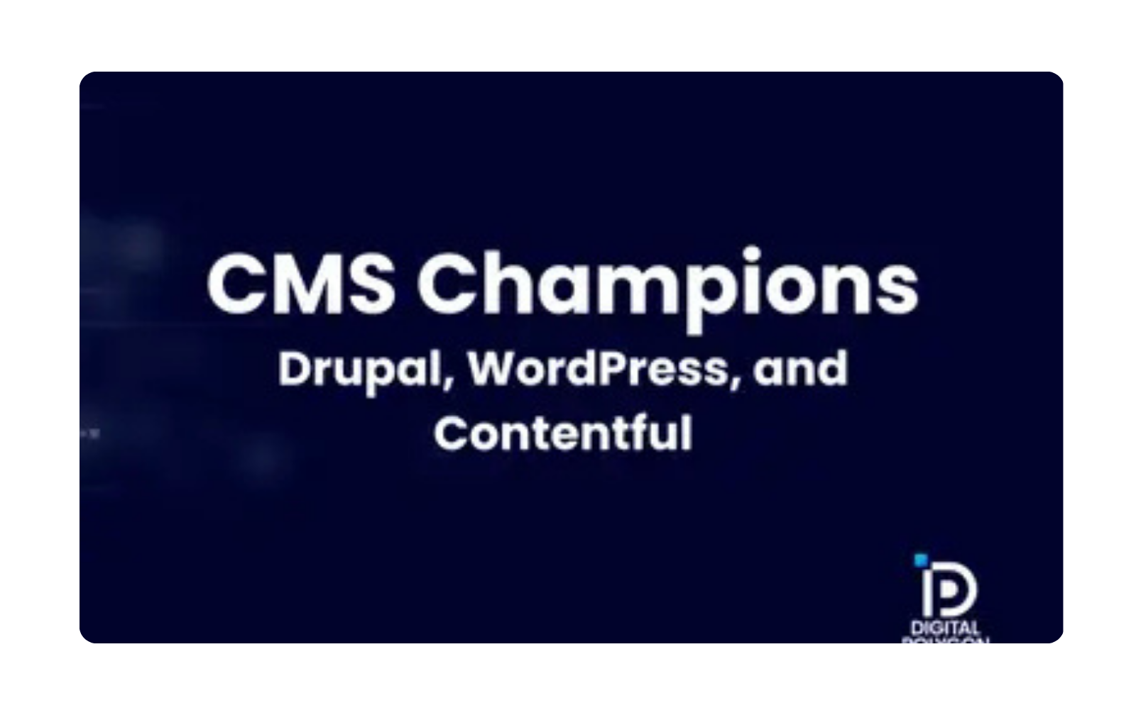 Comparing CMS Champions